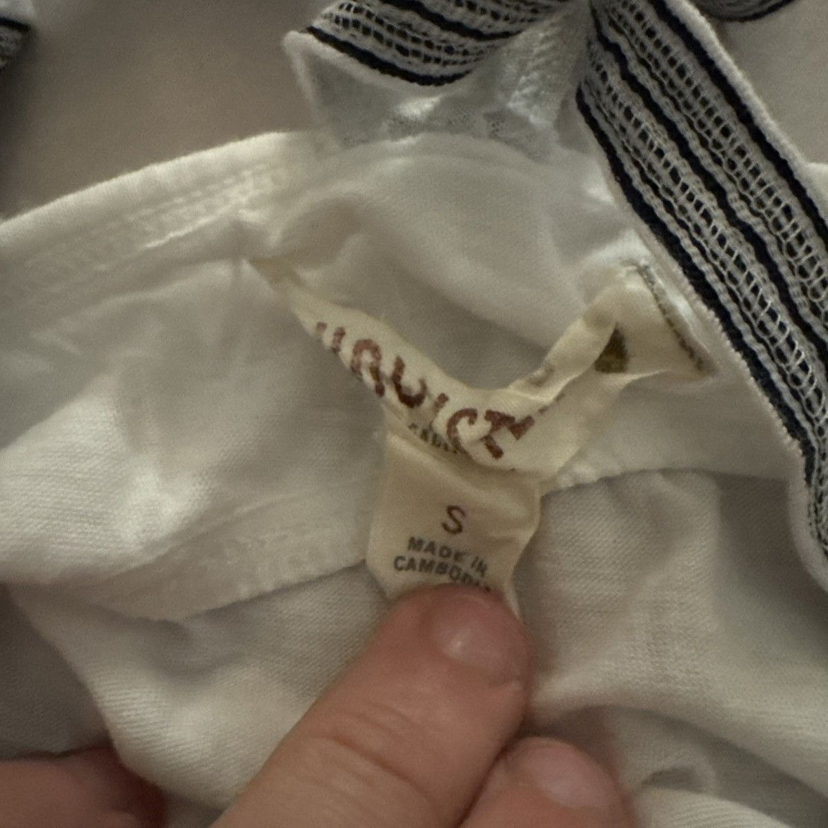 Hollister White bow top Size S / US 4 / IT 40 - 2 Thumbnail