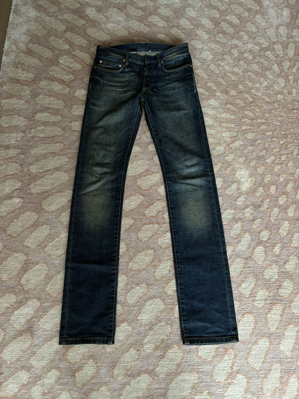Dior SS05 DIOR HOMME RUST DENIM Size US 28 / EU 44 - 1 Thumbnail
