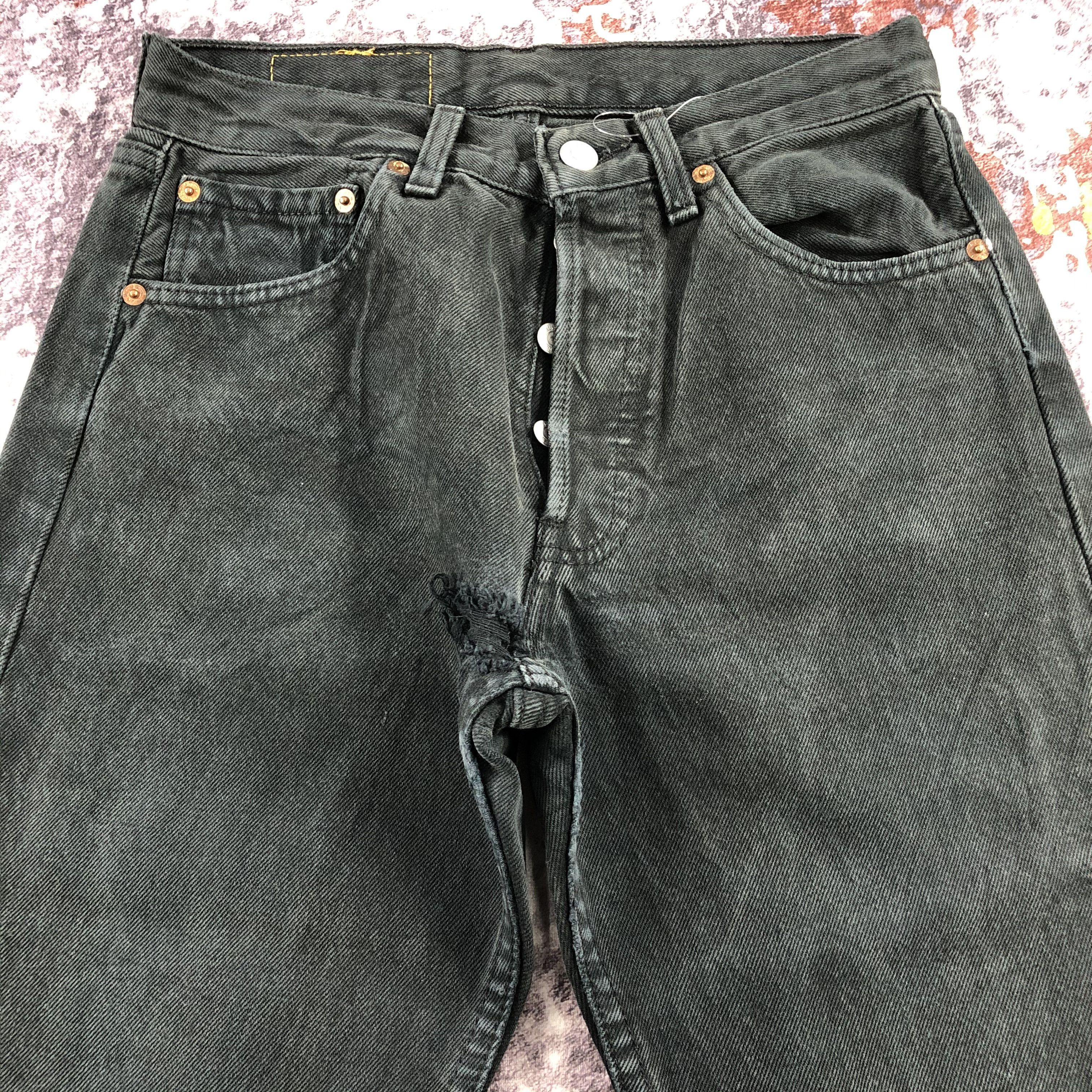 Levi's × Vintage Vintage 90s Levis 501 Earth Tone Jeans-JM2538 Size US 27 - 3 Thumbnail