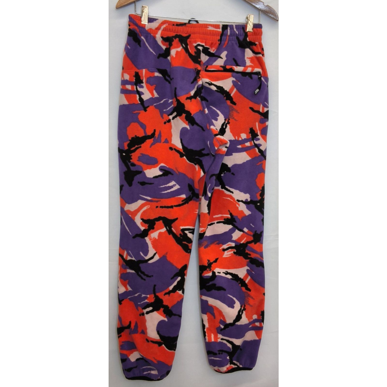 Palace Palace P-Surgent Fleece Joggers Men's M Orange/Purple Camo Size US 30 / EU 46 - 3 Thumbnail