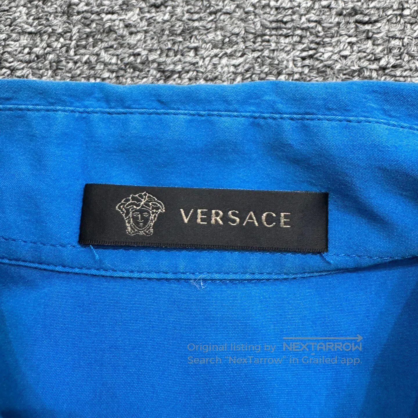 Versace Versace size38 Leisure short-sleeved shirt| Size US XXS / EU 40 - 4 Thumbnail