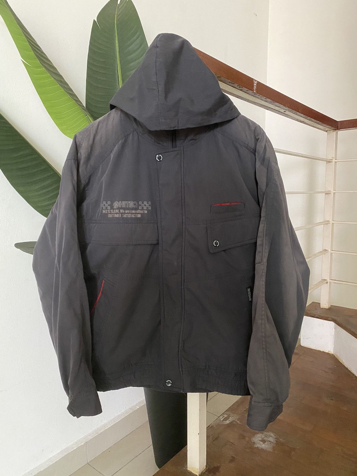 Japanese Brand × Vintage Viintage Nissan bomber Jacket Racing nice designer Size US L / EU 52-54 / 3 - 20 Thumbnail