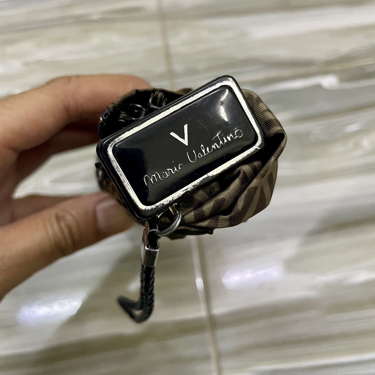 Japanese Brand × Mario Valentino Mario Valentino Folding Umbrella Japan | JUPA Monogram Size ONE SIZE - 5 Thumbnail