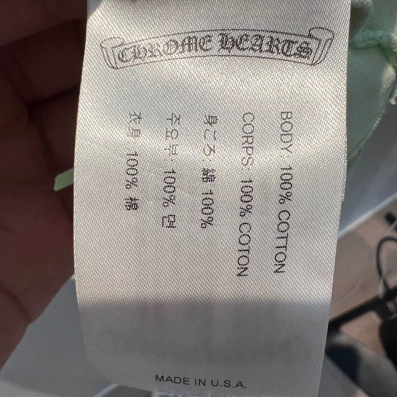 Chrome Hearts chrome hearts Mattyboy co-branded mint green short sleeve Size US M / EU 48-50 / 2 - 6 Thumbnail