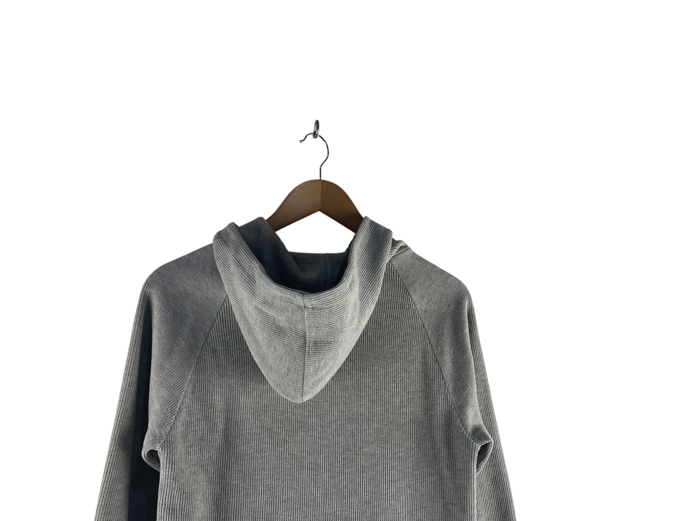 Polo Ralph Lauren Vintage Polo Ralph Lauren Ribbed Button Neck Hoodie Size US S / EU 44-46 / 1 - 12 Thumbnail