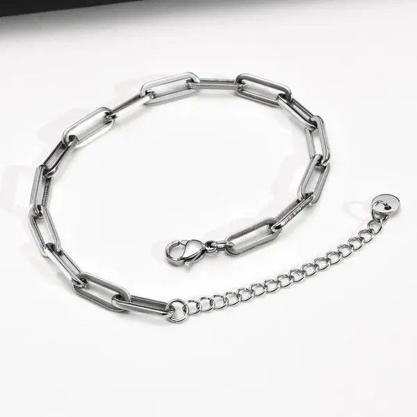 Jewelry Chain Link Silver Bracelet Size ONE SIZE - 2 Thumbnail