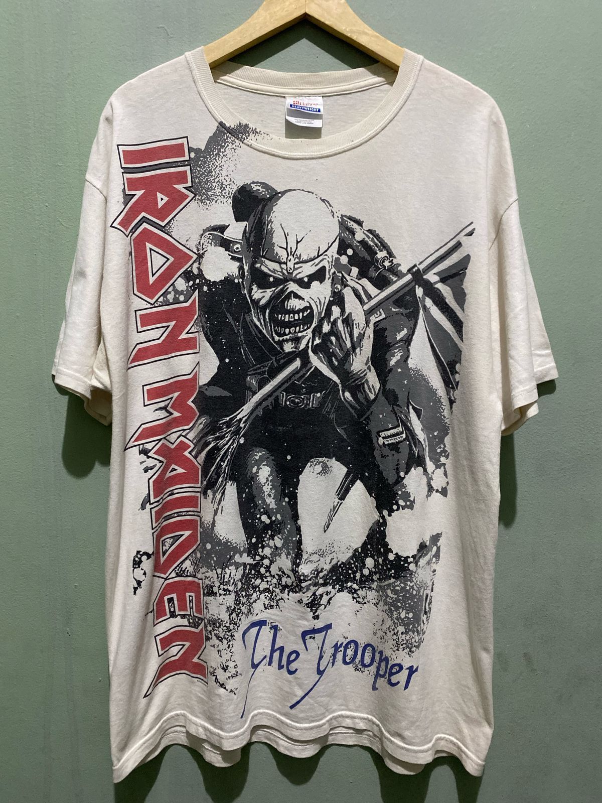 Band Tees Iron Maiden Trooper 2010 Size US L / EU 52-54 / 3 - 1 Thumbnail
