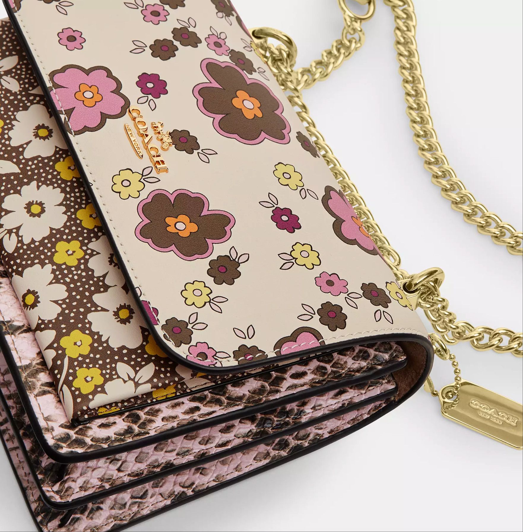 Coach Mini Klare Crossbody Bag With Floral Print CDW82 Size ONE SIZE - 13 Thumbnail