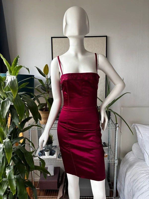 giuseppina linen corset midi dress by lena hoschek Anis 23 The delicate color weavings Ladivine CD797W Sweetheart Cowl Spring Vacations Style:ES01911DG