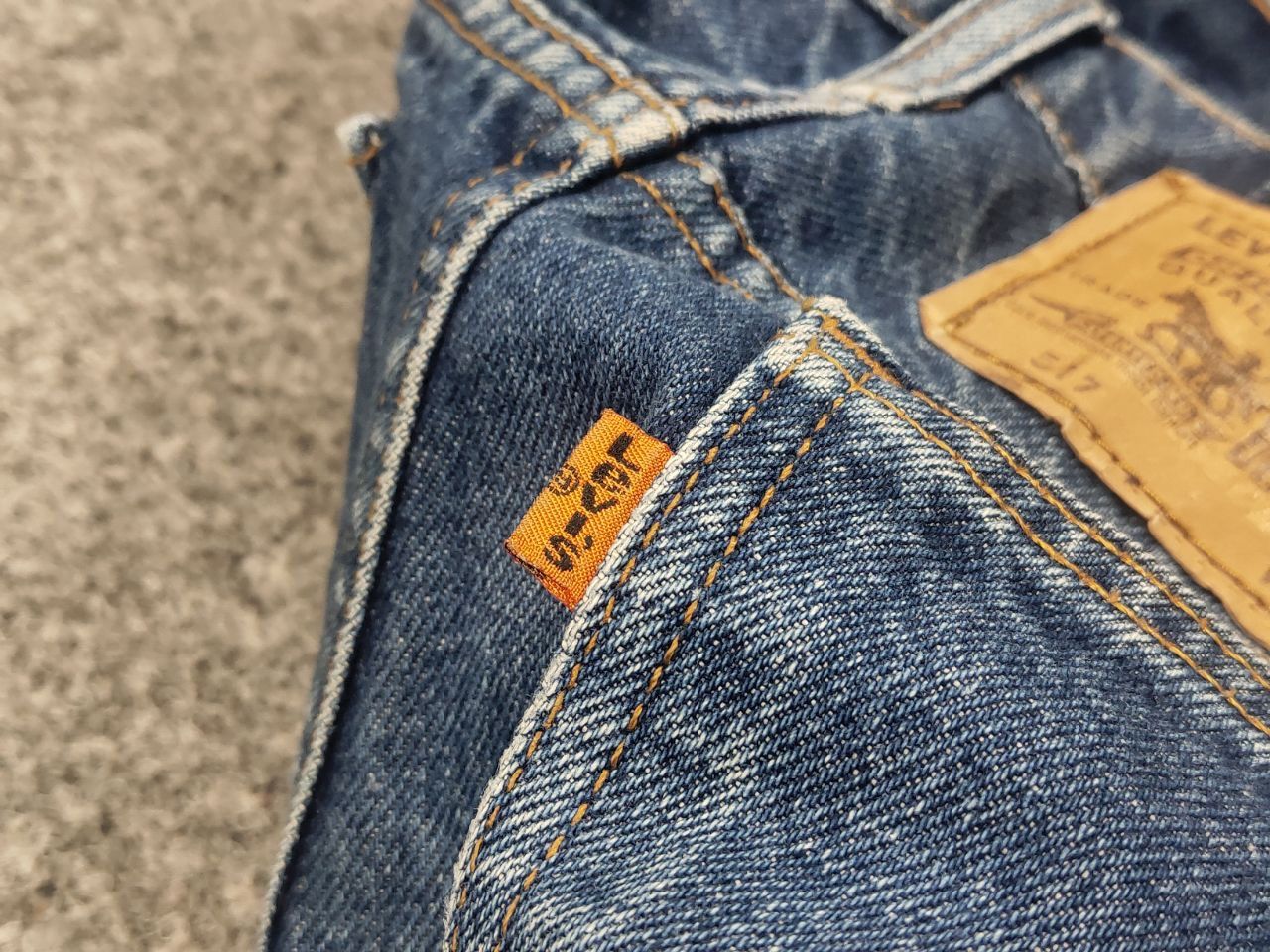 Levi's Vintage 90's levis 517 Sashiko Japan Patchwork Denim Jeans Size US 30 / EU 46 - 3 Thumbnail
