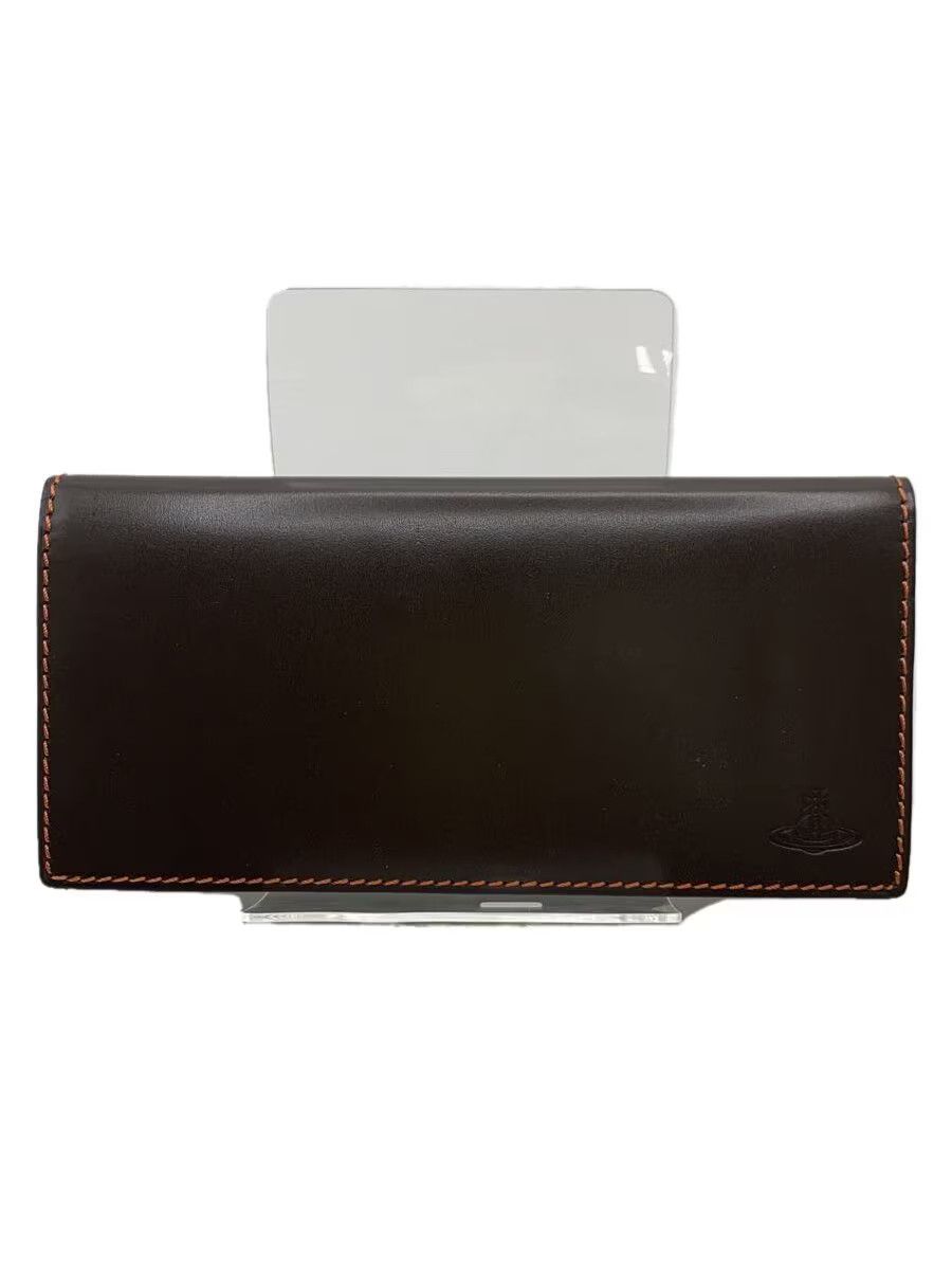 Vivienne Westwood Vivienne Westwood Plain Lthr Long Wallet Brown Size ONE SIZE - 1 Thumbnail