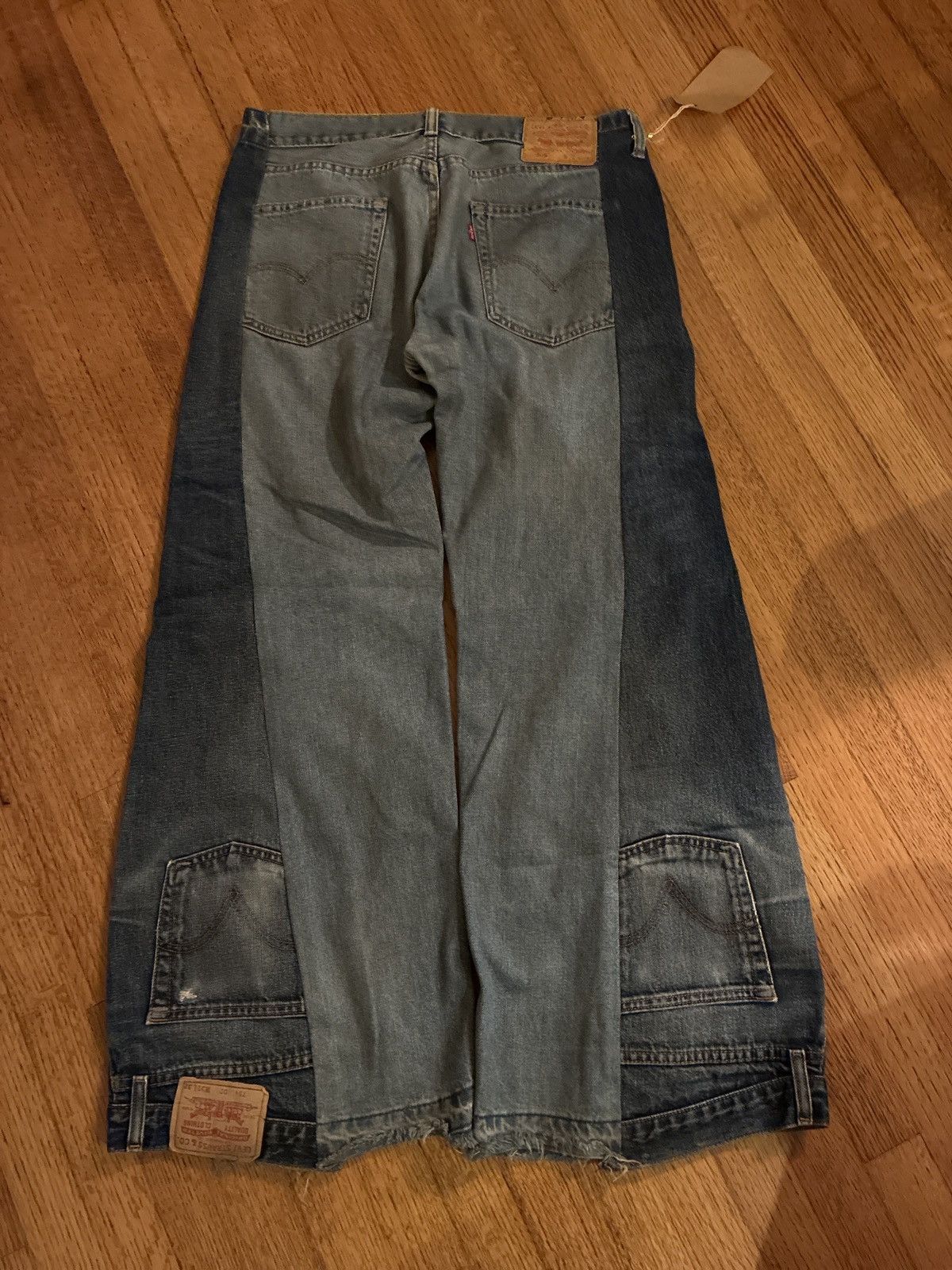 Levi's Levi’s Reworked Flare Denim Size US 35 - 2 Thumbnail