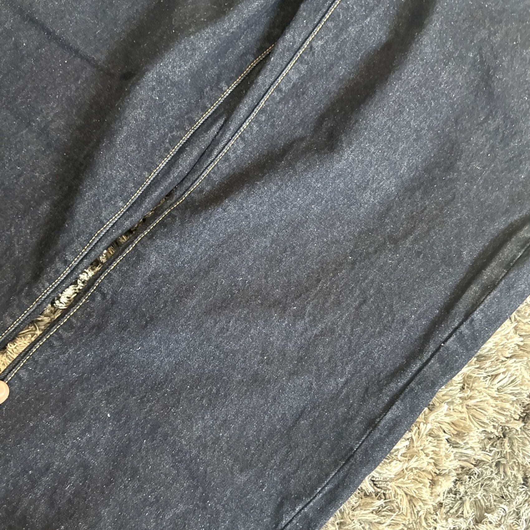 Levi's Levi’s Premium Quality Jeans Men’s Size 36x32 Straight Fit Dark Blue Denim Big E Size US 36 / EU 52 - 6 Thumbnail