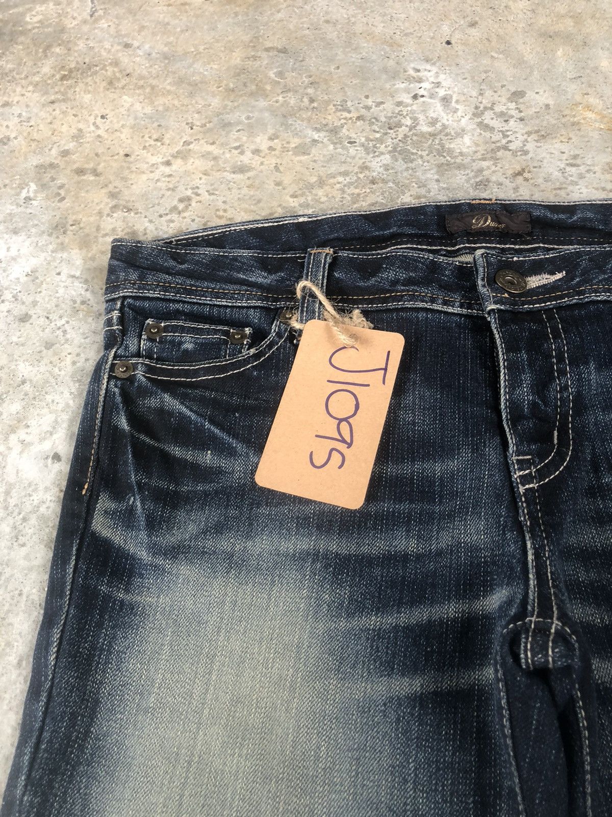 If Six Was Nine Japanese Durer Flared Jeans Distressed Jeans Size US 31 - 14 Thumbnail