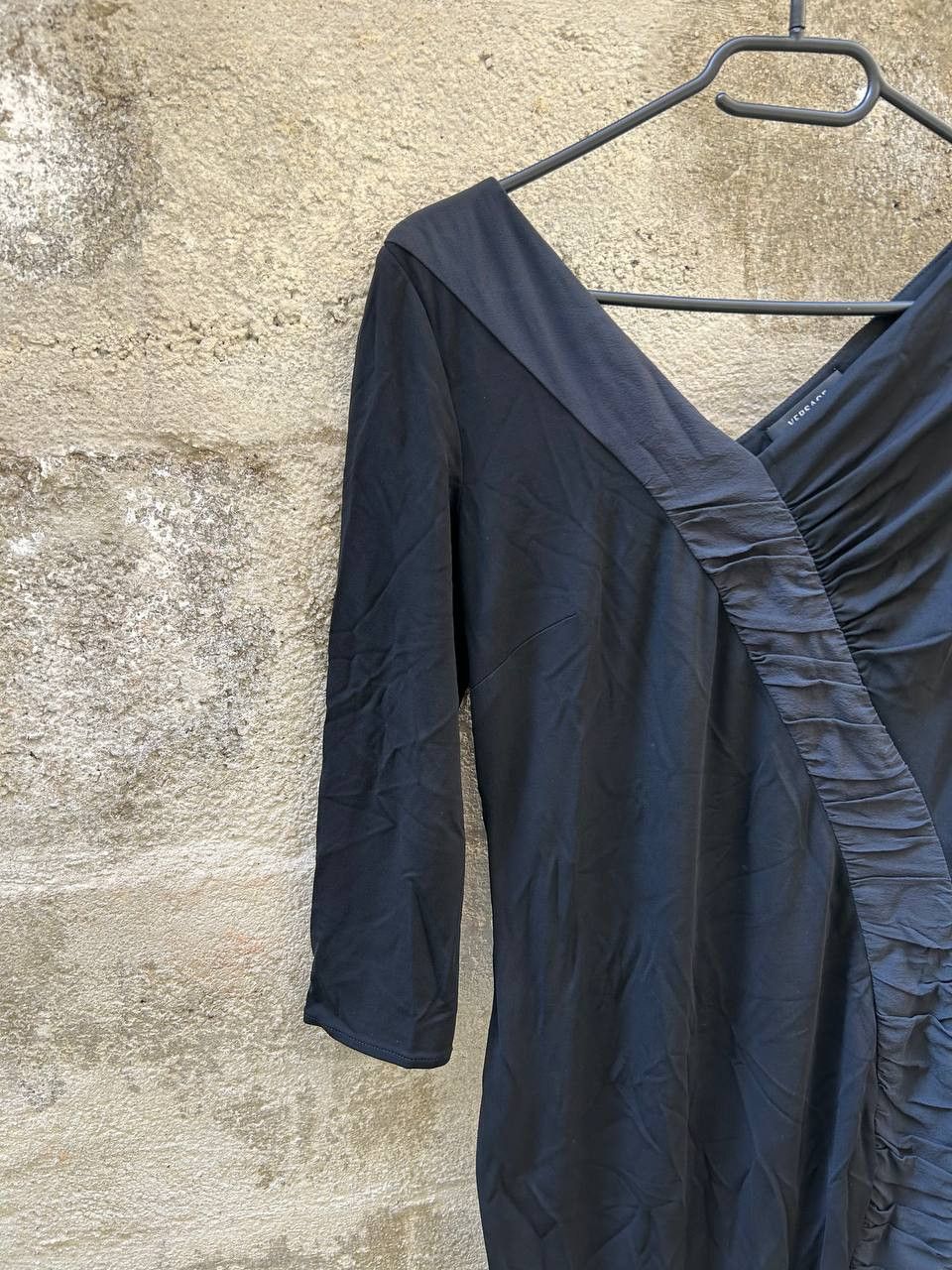 Versace Vintage Versace Silk Dress 42 M Anthracite Y2K Italy Designe Size M / US 6-8 / IT 42-44 - 3 Thumbnail