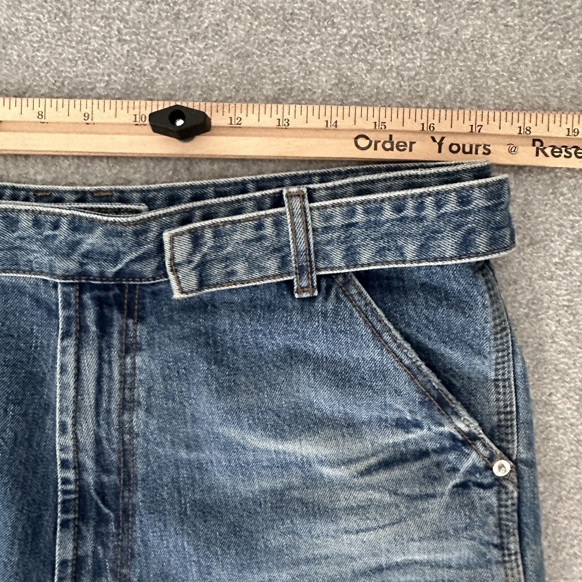 WE11DONE Denim Baggy Jorts Korean Size US 34 / EU 50 - 8 Thumbnail