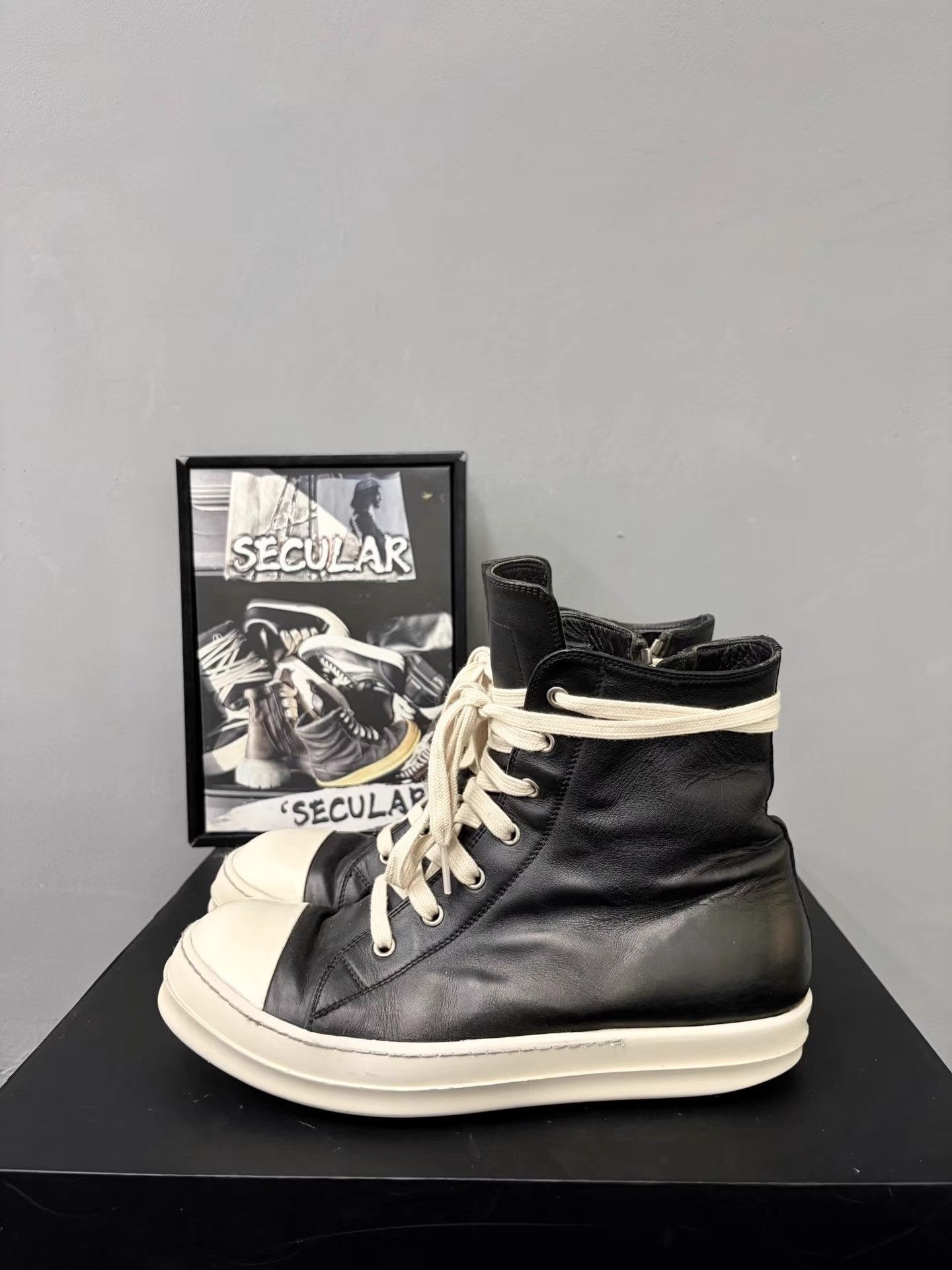 Rick Owens RickOwens High-Top Big Converse K34 Size US 8.5 / EU 41-42 - 2 Thumbnail
