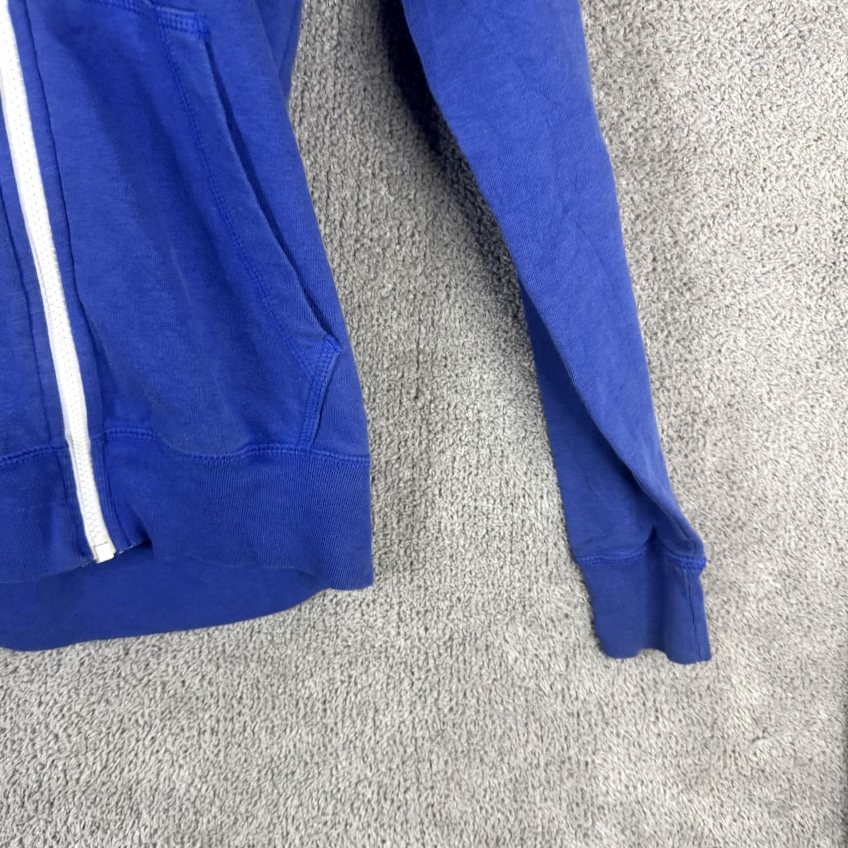Nike Nike Hoodie Mens M Blue Lightweight Jersey Full Zip Swoosh Logo Sweatshirt Size US M / EU 48-50 / 2 - 3 Thumbnail