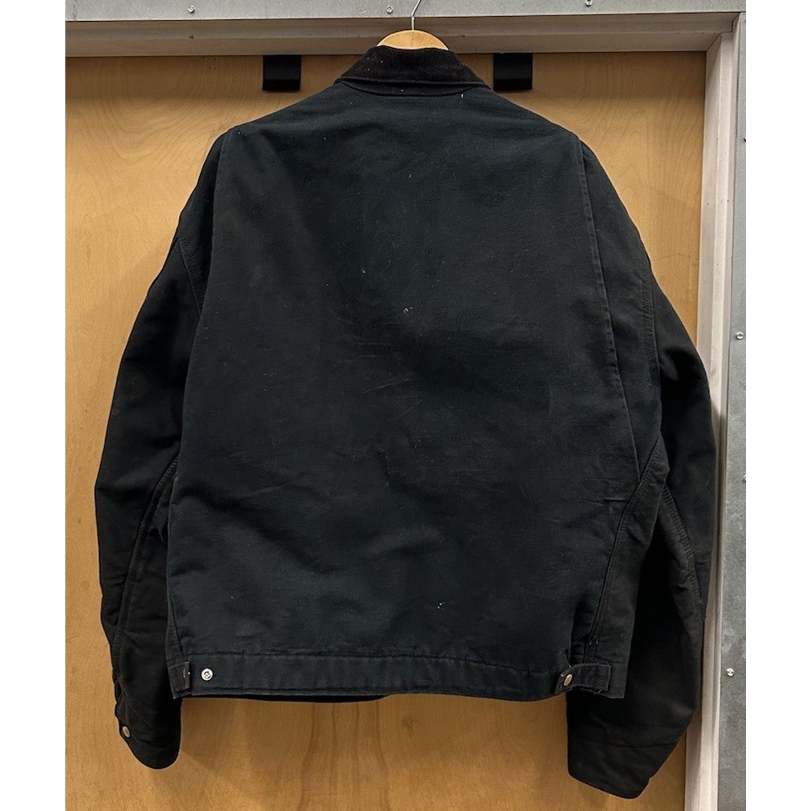 Carhartt VTG Carhartt J01BLK Black Detroit Jacket XXL Canvas Workwear Size US XXL / EU 58 / 5 - 2 Thumbnail