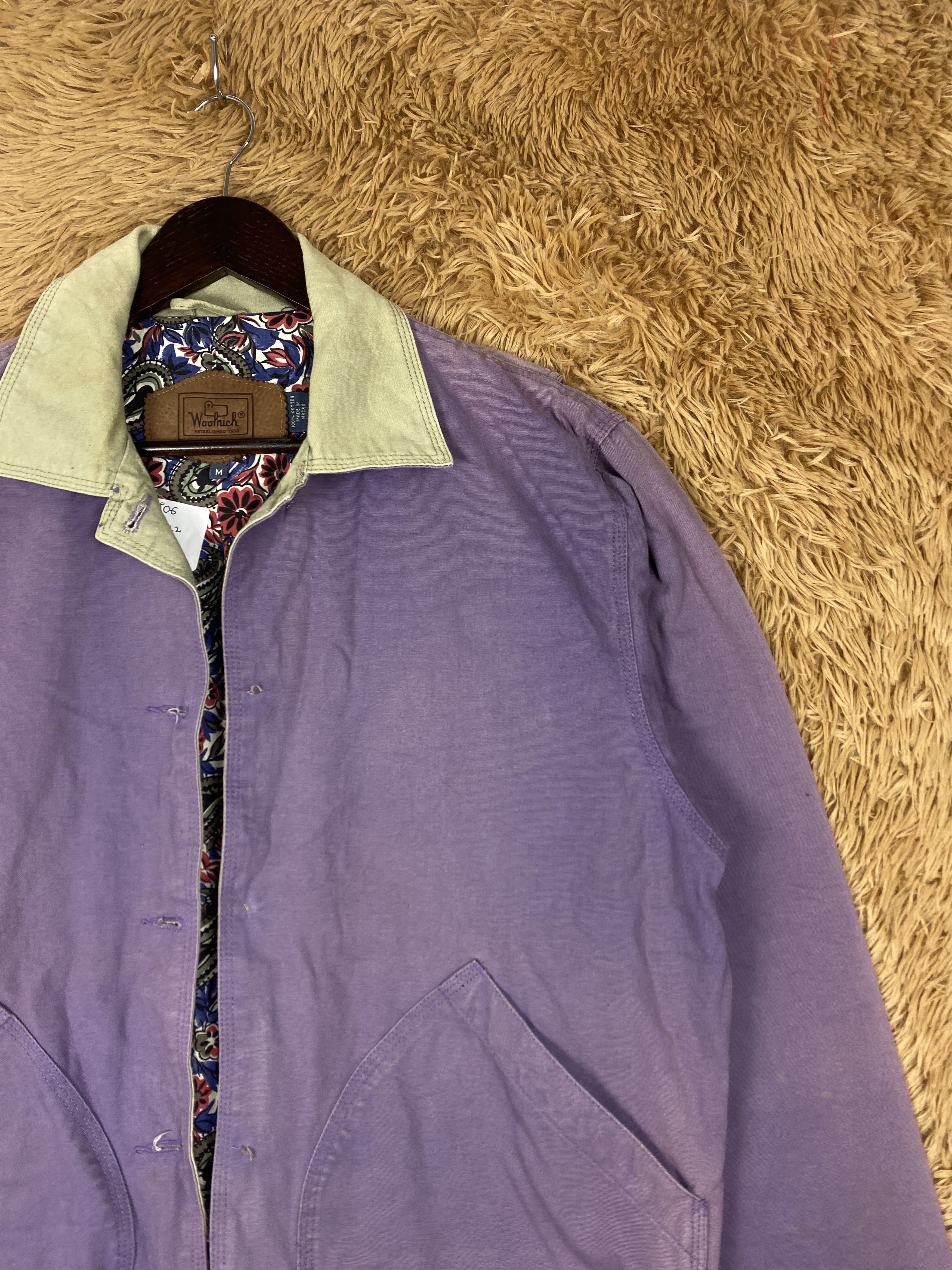 Woolrich Woolen Mills Vintage Woolrich Pattern Lining Jacket DJ0806 Size US M / EU 48-50 / 2 - 3 Thumbnail