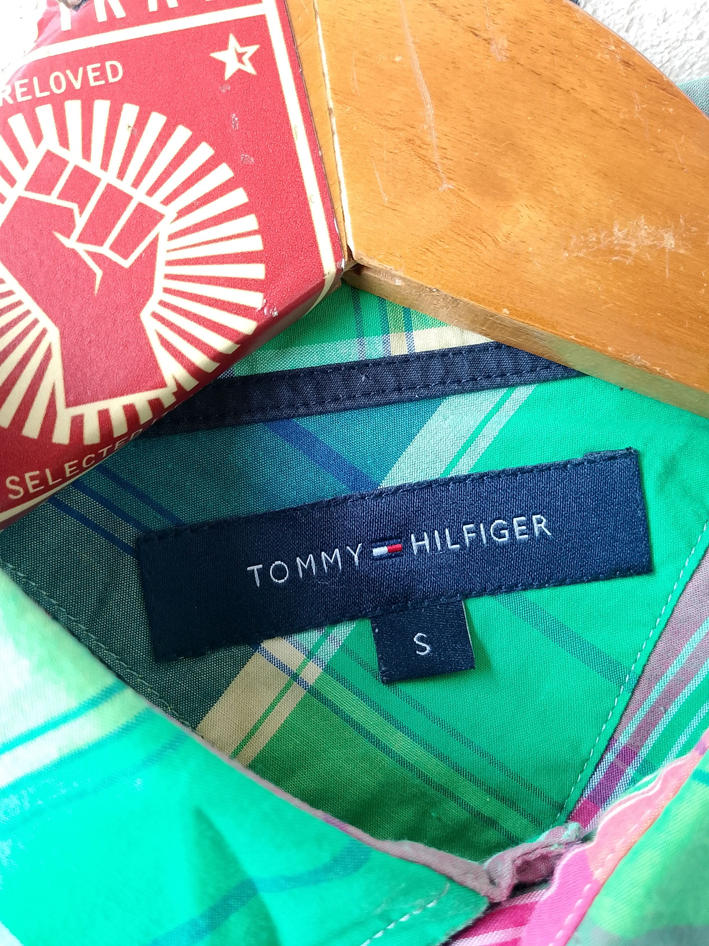 Tommy Hilfiger Tommy Hilfiger Acid Lime Oxford Shirt A Shock to the System Size US S / EU 44-46 / 1 - 7 Thumbnail