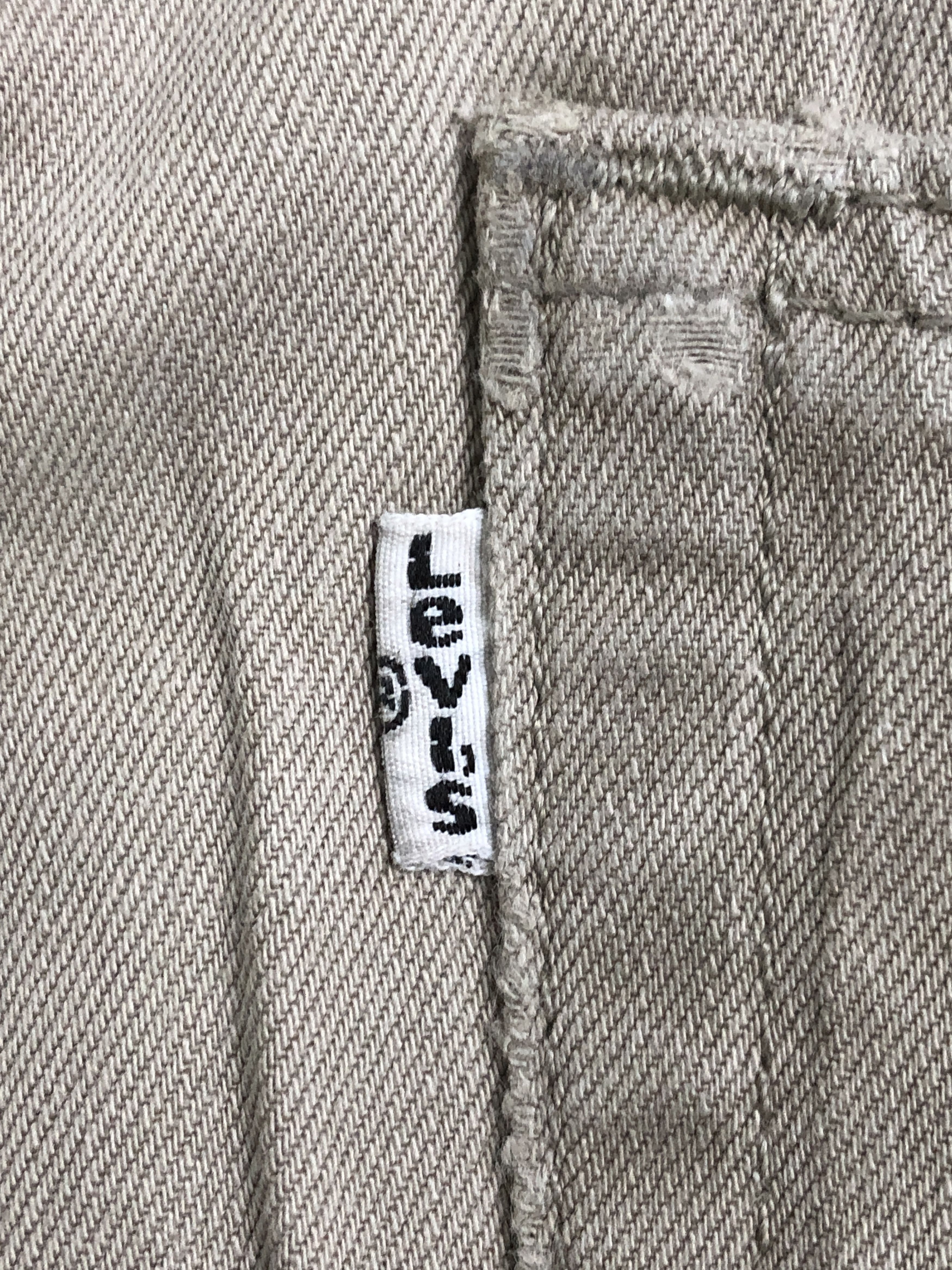 Levi's Vintage Levis 505 Light Brown Jeans DP2534 Size US 31 - 9 Thumbnail