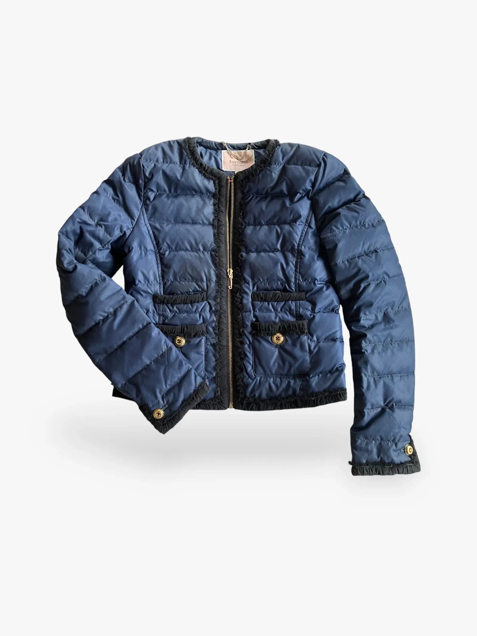 Juicy Couture Juicy Couture Down Jacket Size XS / US 0-2 / IT 36-38 - 1 Thumbnail