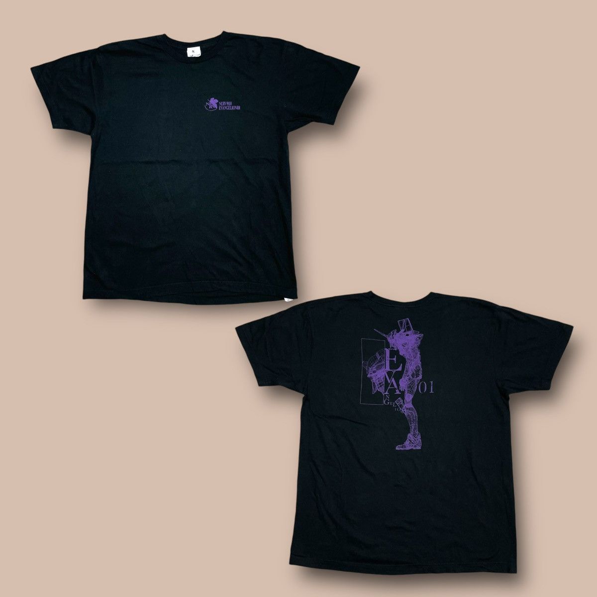 Anime VNEON GENESIS EVANGELION ANIME ILLUSTRATION TEE Size US M / EU 48-50 / 2 - 1 Thumbnail