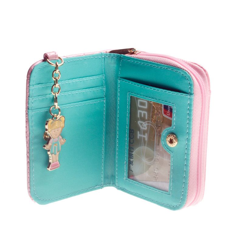 Japanese Brand × Vintage Pink Wallet Coin & Card Size ONE SIZE - 4 Thumbnail