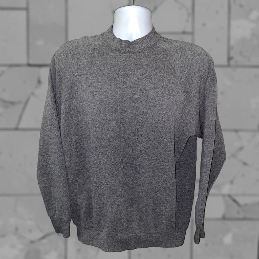 Fruit Of The Loom Fruit Of The Loom Mens Gray USA Made Pullover Sweatshirt XL Size US XL / EU 56 / 4 - 1 Thumbnail
