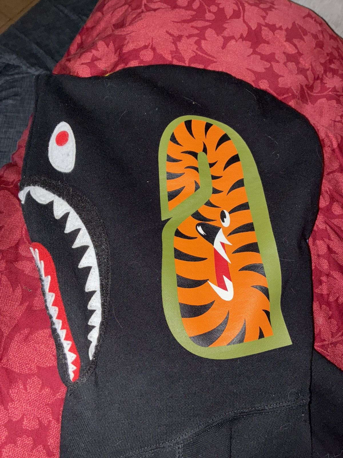 Bape Bape Multi Camo NYC Logo Shark Full Zip Size US L / EU 52-54 / 3 - 4 Thumbnail