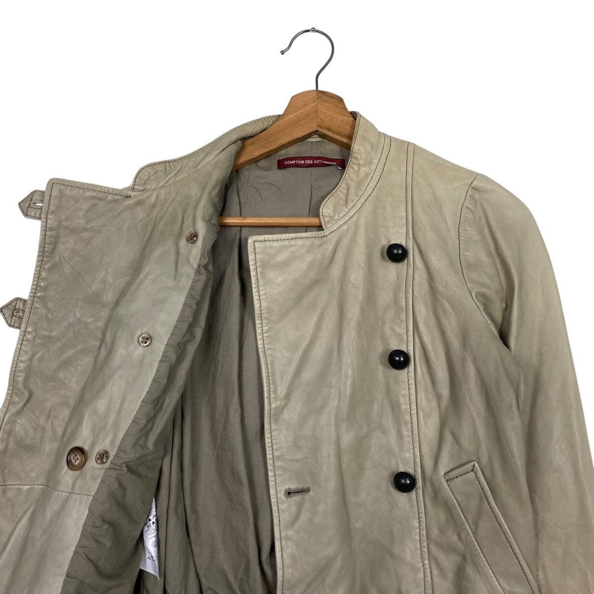 Japanese Brand RIOT🔥🔥Comptoir des Cotonniers Leather Jacket Size US S / EU 44-46 / 1 - 10 Thumbnail