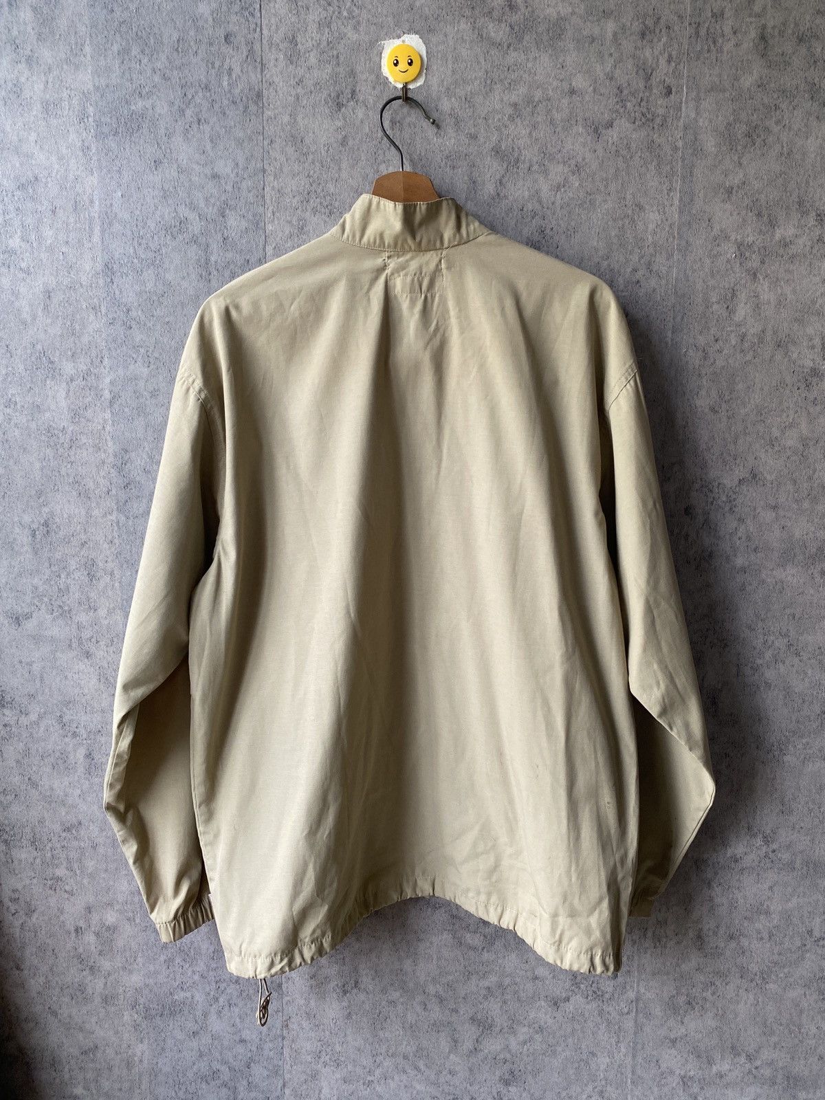Supreme Vintage 90’s Supreme USA Made Beige Zip Up Jacket Size US XL / EU 56 / 4 - 5 Thumbnail