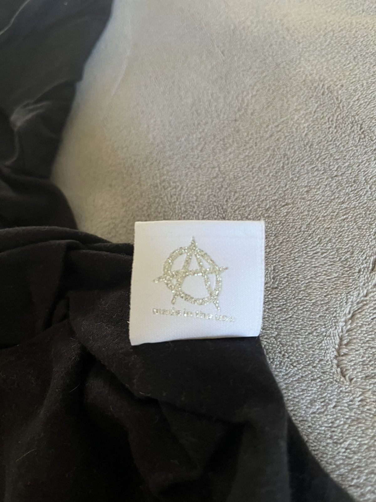 Revenge Revenge White Puff Print (Black Tee) Size US L / EU 52-54 / 3 - 7 Thumbnail