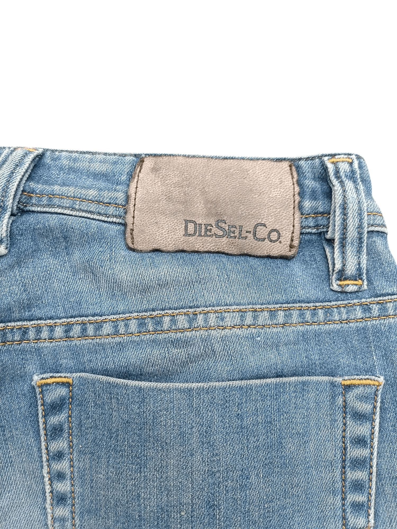 Diesel × Vintage Vintage Y2K Diesel-Co Distressed Flare Rusty Denim e201 Size US 30 / EU 46 - 17 Thumbnail