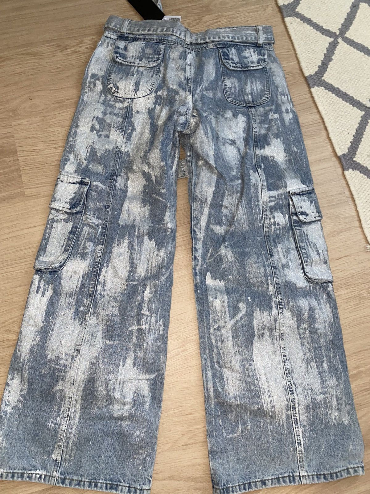 THE KRIPT cargo jeans Size 27" / US 4 / IT 40 - 4 Thumbnail