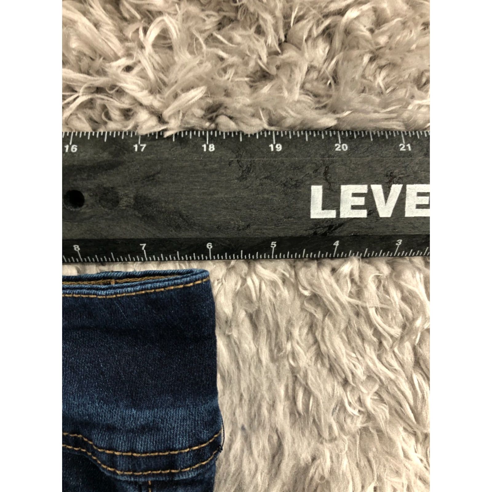 Vintage GOGO STAR Jeans Skinny Size 15 Juniors Womens Medium Wash Blue Size 36" / US 14 / IT 50 - 2 Thumbnail