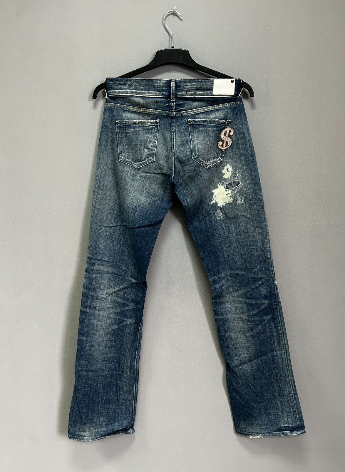 Andy Warhol Y2K Andy Warhol Pepe Jeans Art cargo JEANS Rare Retro Hype Size US 31 - 2 Thumbnail
