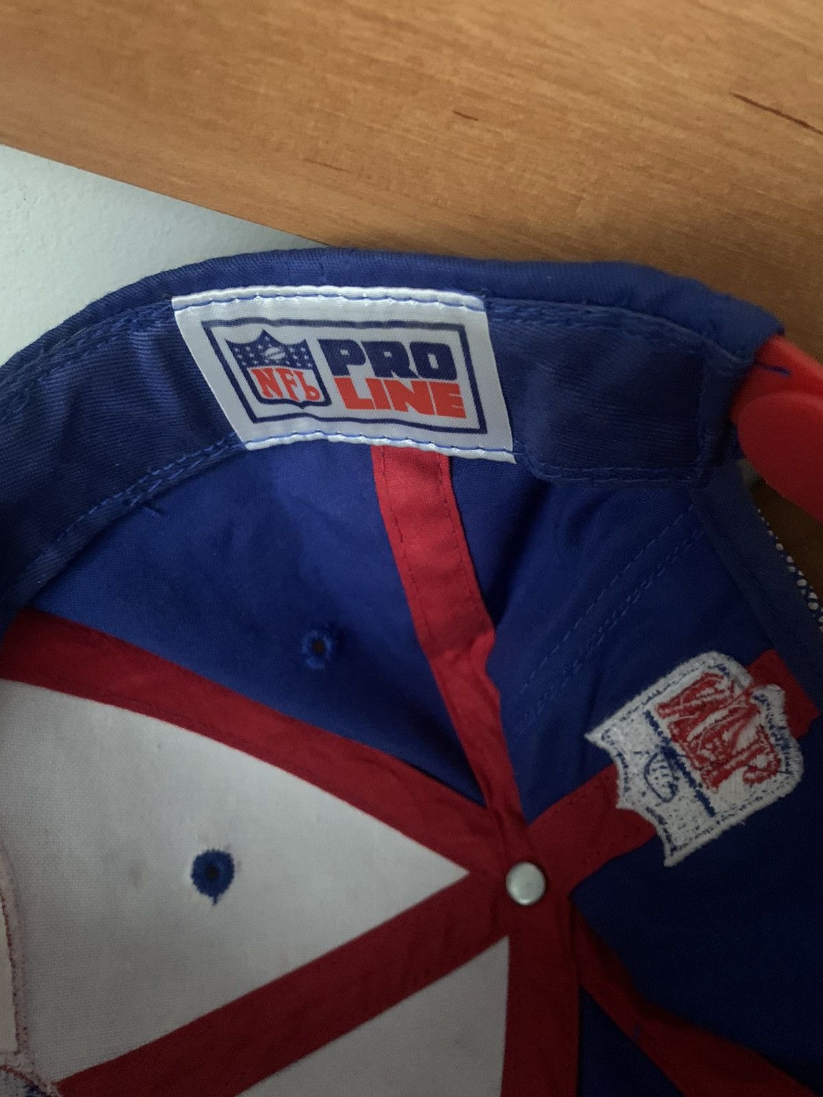 NFL × Sports Specialties × Vintage 90s Vintage Sports Specialties NFL New York Giants Cap Size ONE SIZE - 4 Thumbnail