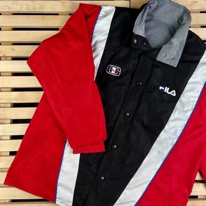 Fila × Vintage Mens Vintage Jacket Fila Size S Nylon Size US S / EU 44-46 / 1 - 4 Thumbnail
