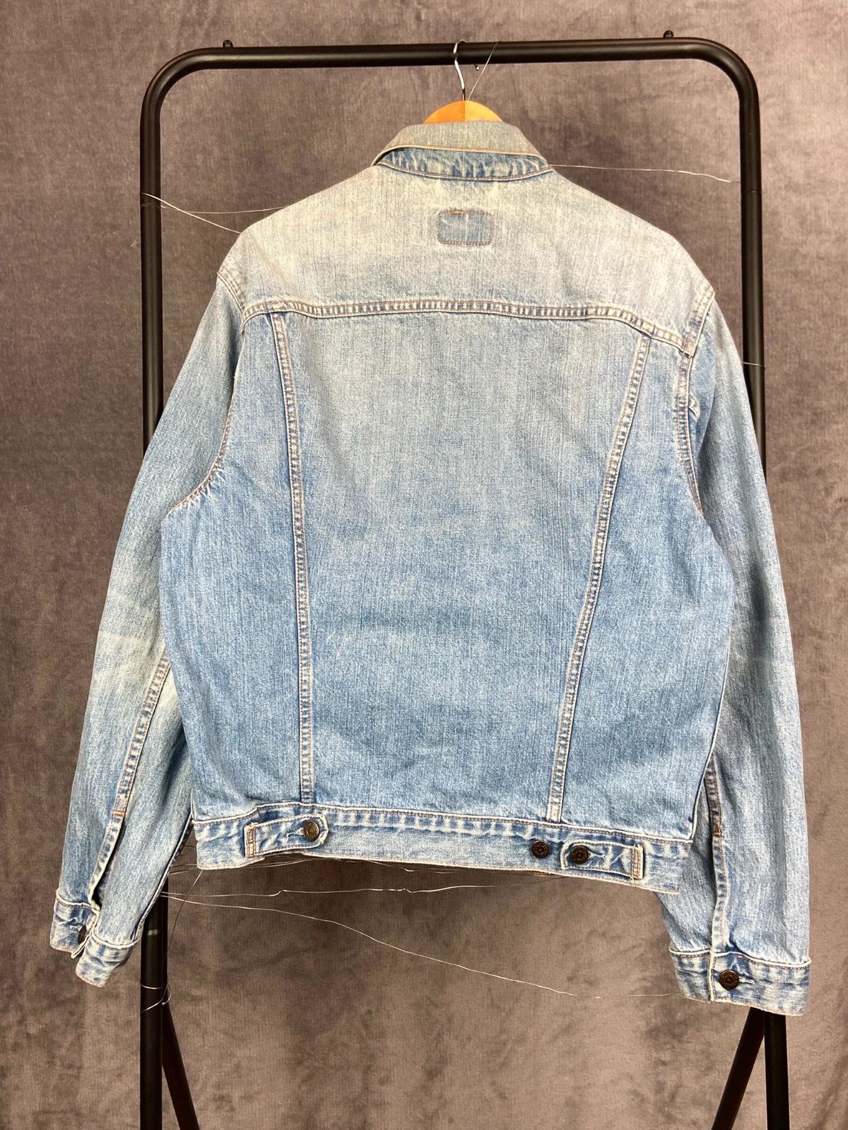 Levi's Levi’s Blue Denim Jacket L Vintage Streetwear Size US L / EU 52-54 / 3 - 5 Thumbnail