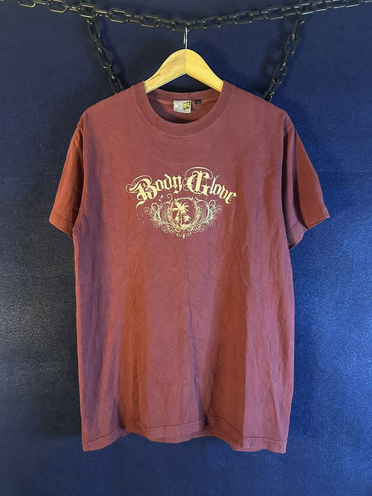 Body Glove Vintage Y2K Body Glove Surfing Maroon Tshirt Size US L / EU 52-54 / 3 - 1 Thumbnail