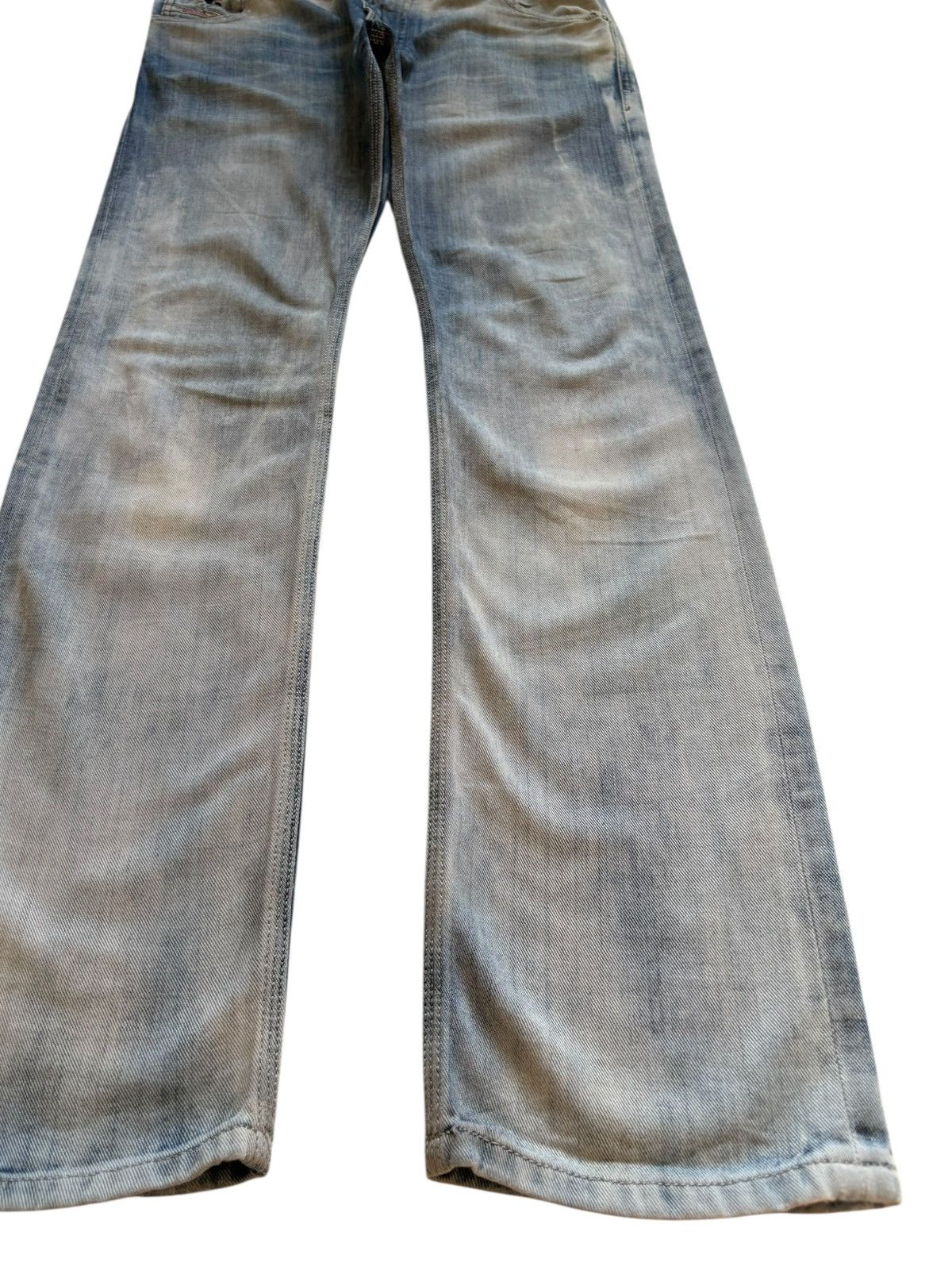 Diesel Vintage Diesel Krooley Bleached Distressed Jeans Size US 31 - 7 Thumbnail