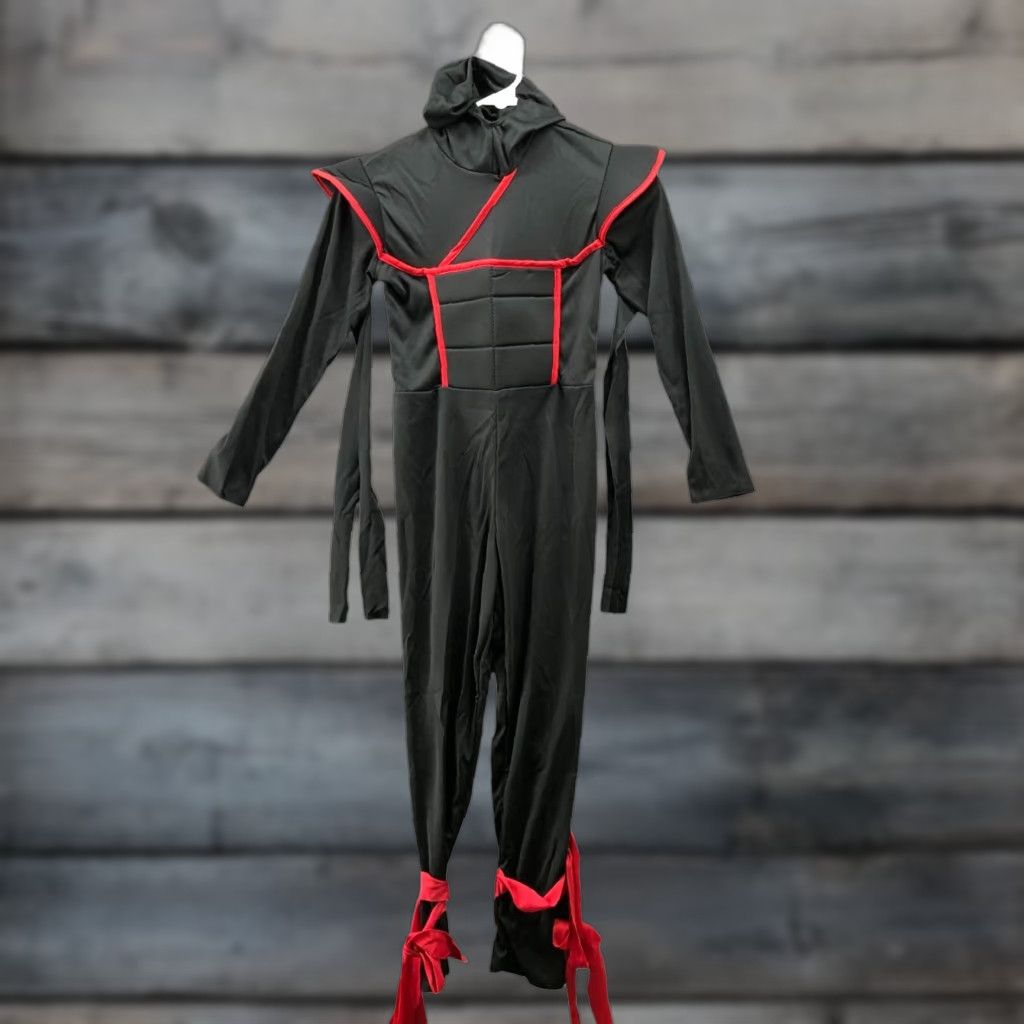 ESPIRIT Spirit Halloween Boy M 8-10 Stealth Ninja Costume Black Full Outfit Mask Belt Halloween Costume Complete Outfit Boys 10 Black Spirit Halloween Mens? Size ONE SIZE - 1 Thumbnail