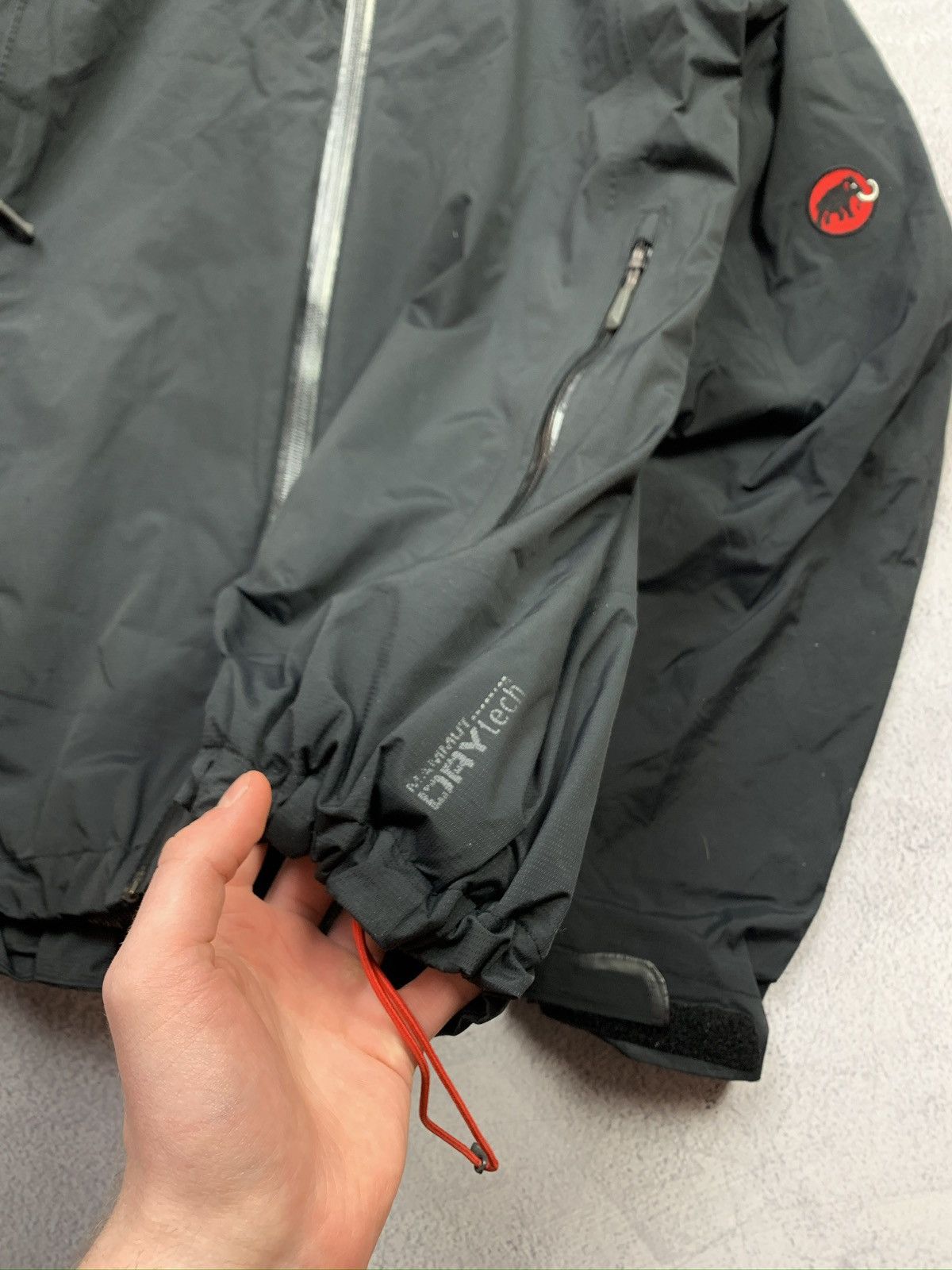 Mammut Mammut DryTech Waterproof Jacket Black Mens L Ski Coat Size US L / EU 52-54 / 3 - 4 Thumbnail
