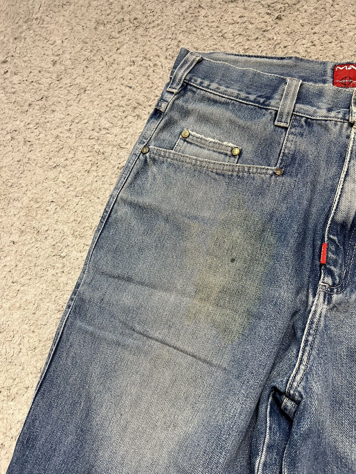 Vintage Baggy Shorts Mazine Hip Hop Rap Vintage Jeans Size US 34 / EU 50 - 5 Thumbnail