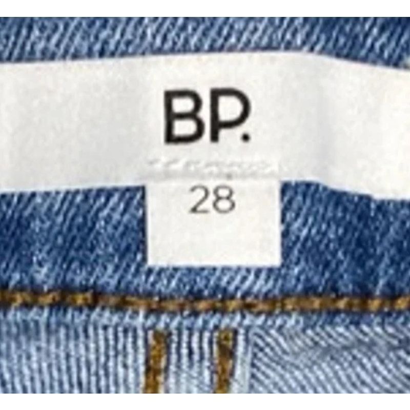 BP. Y2K Distressed Denim Cutoff Shorts Blue BP. Size 28 Size 28" / US 6 / IT 42 - 3 Thumbnail