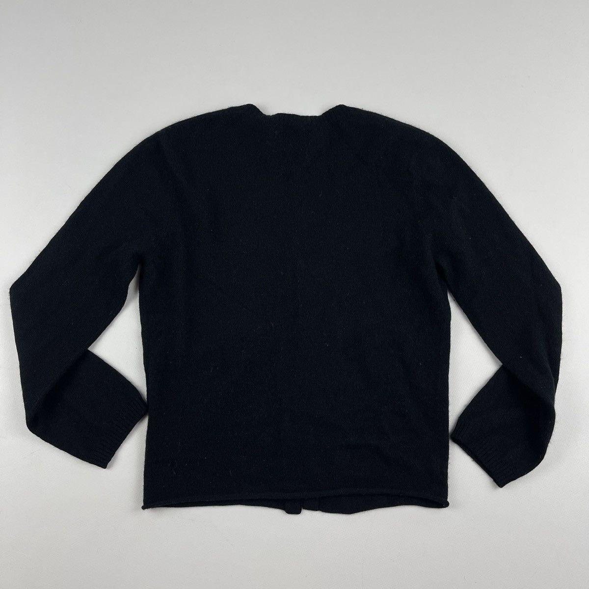 Allude Allude 100% Cashmere Black Cardigan Size S / US 4 / IT 40 - 6 Thumbnail