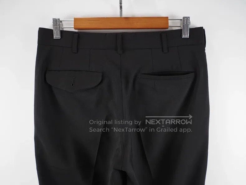 Comme des Garcons Comme Des Garcons size S Black wool blend casual pants in Size US 27 - 3 Thumbnail