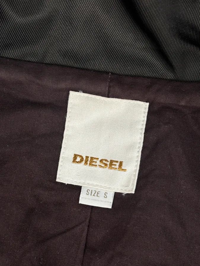Diesel 2000s Diesel Brown Nylon Contrast Panel Cargo Jacket Size US S / EU 44-46 / 1 - 11 Thumbnail